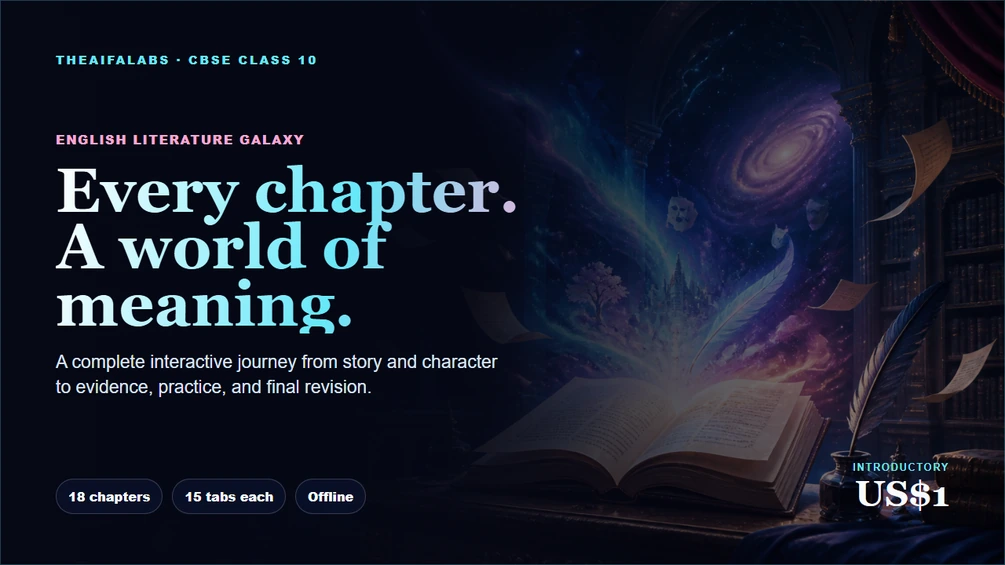 CBSE Class X English Exam Crammer: original Gumroad cover artwork