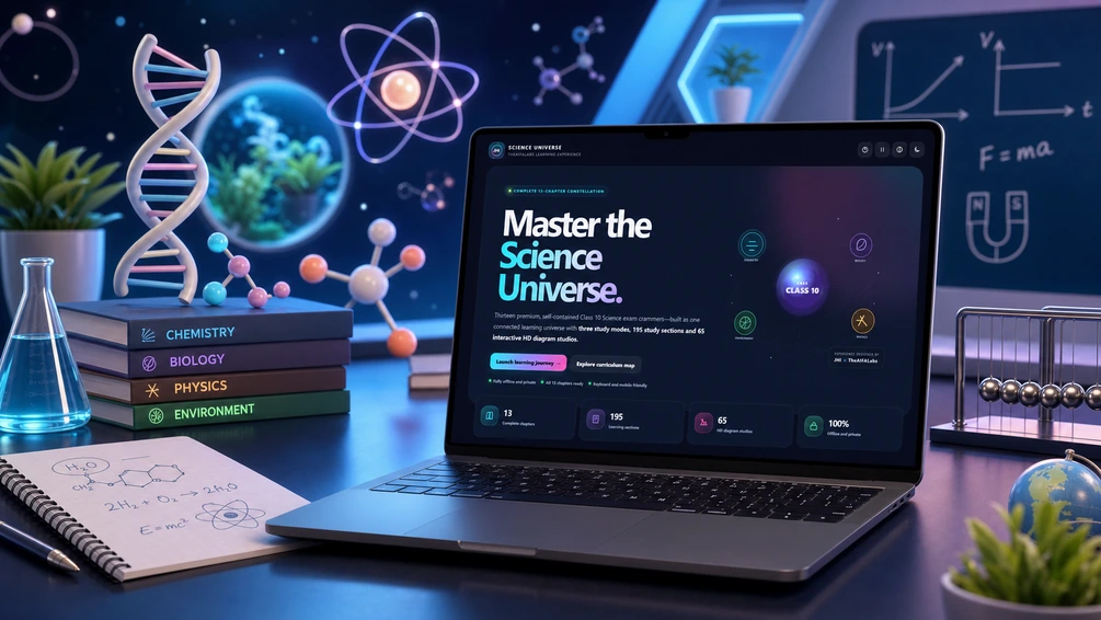 CBSE Class X Science Exam Crammer: original Gumroad cover artwork